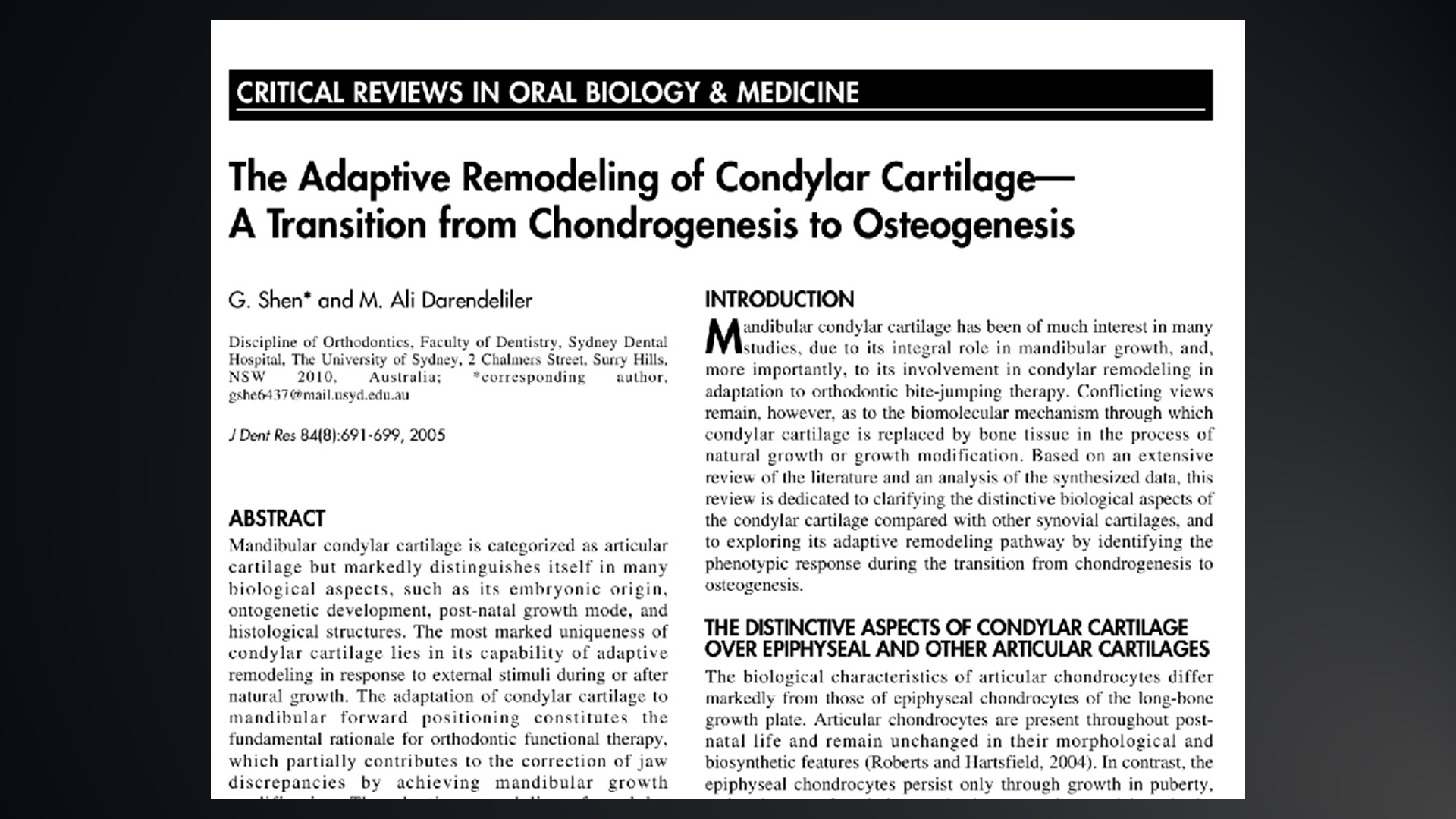 Slide Condyle Science